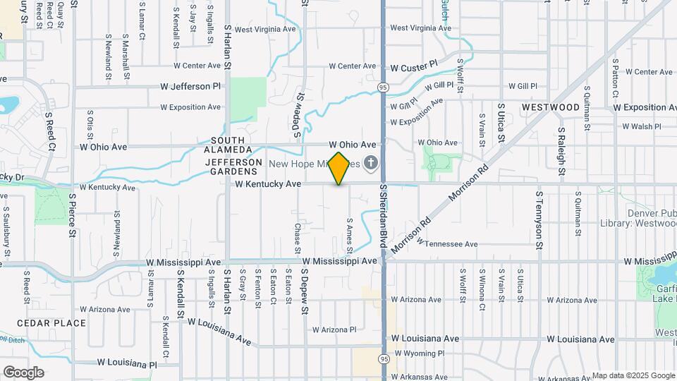 5306 W Kentucky Ave Mapa y Detalles de la Ubicación