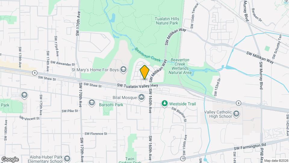 16252 SW Audubon St Map and Location Details