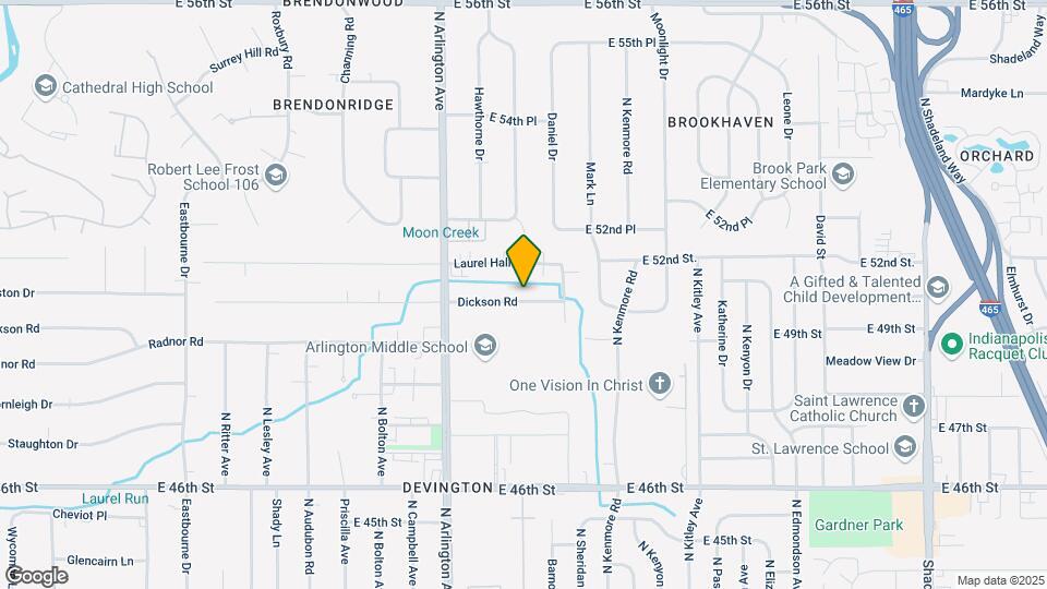 6118 Dickson Rd Map and Location Details