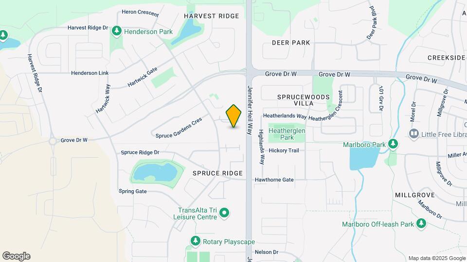 300 Spruce Ridge Rd Map and Location Details