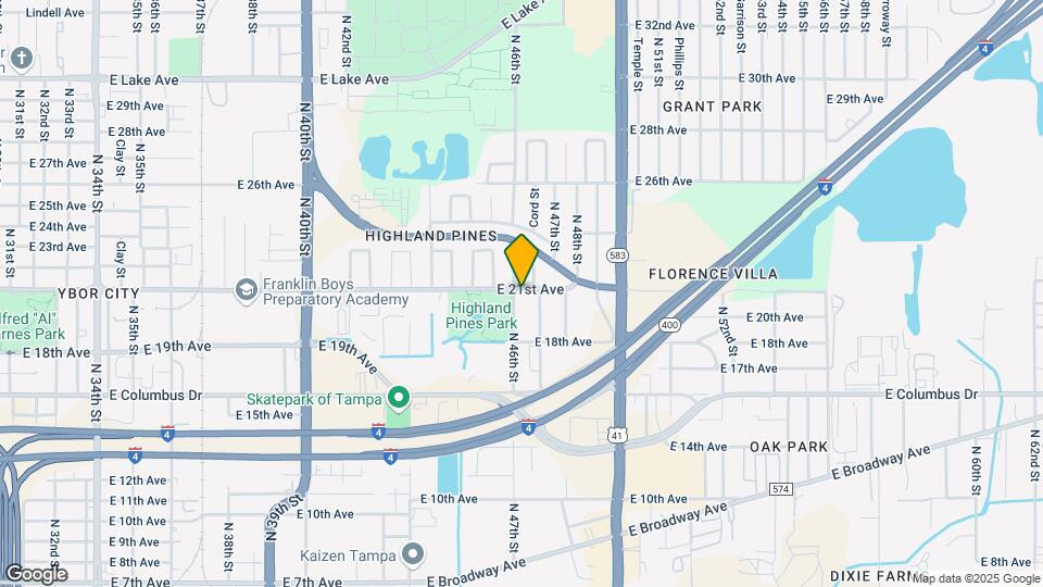 2925 N 46th St Map and Location Details