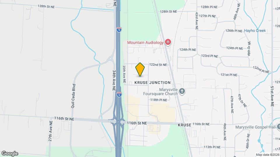 3630 121st St NE Map and Location Details