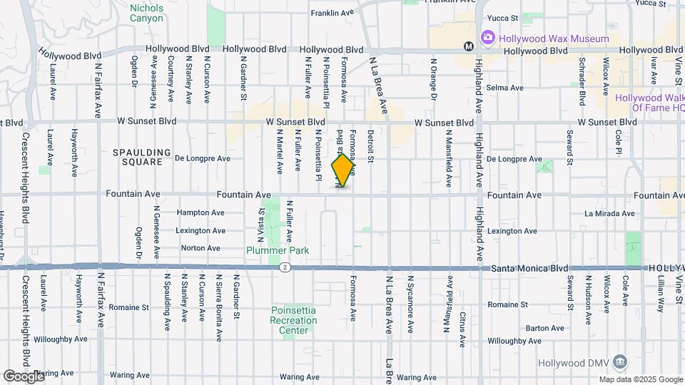 1300 N Alta Vista Blvd Map and Location Details