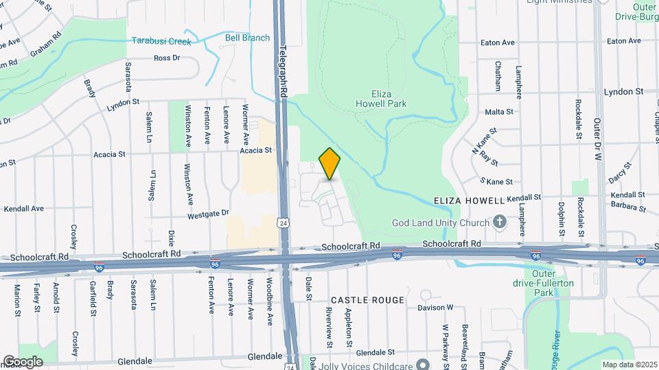 14237 Riverview St Map and Location Details