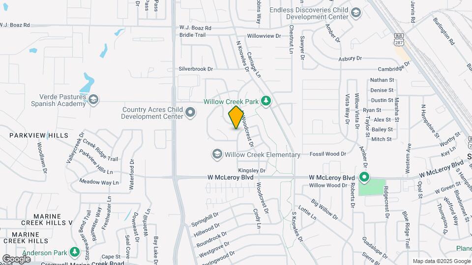 309 Canterbury Dr Map and Location Details