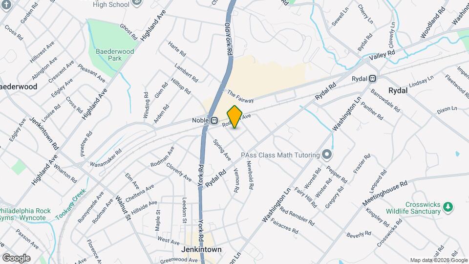 1609 Upland Ave, Unit 2 Map and Location Details