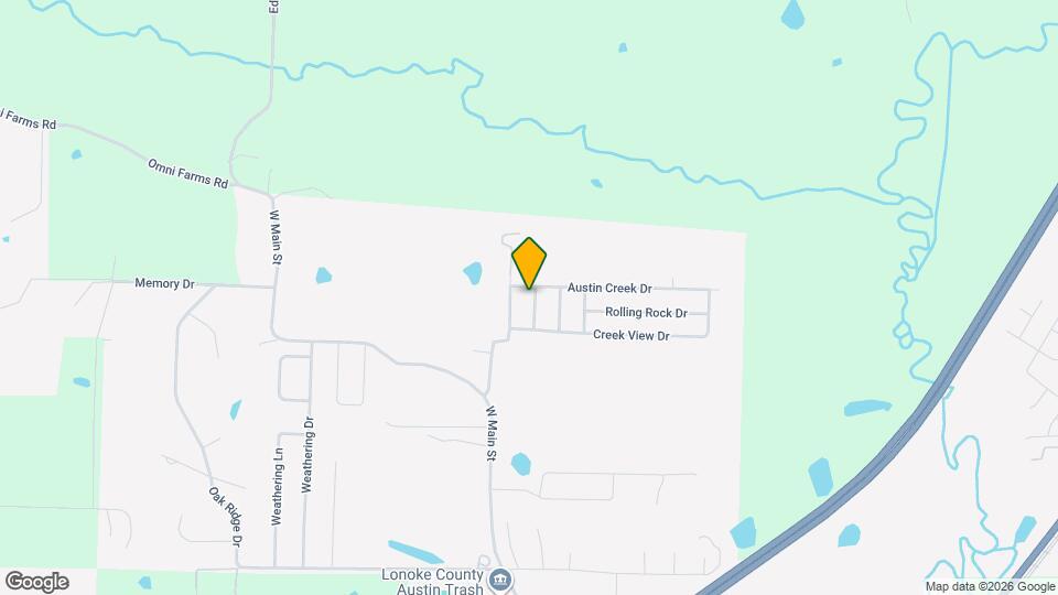 408 Hill Creek Dr Map and Location Details