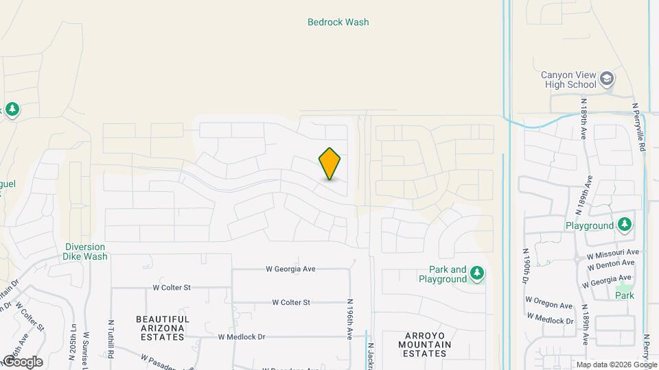 19580 W Badgett Ln Map and Location Details