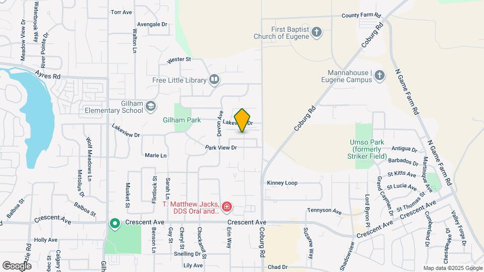 2495 Mountain Terrace Map and Location Details