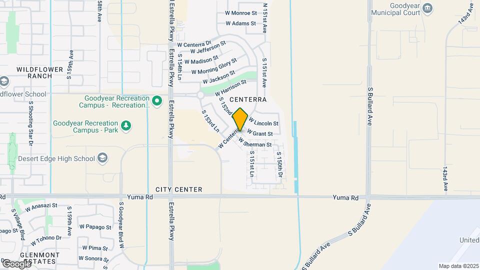 15258 W Sherman St Map and Location Details