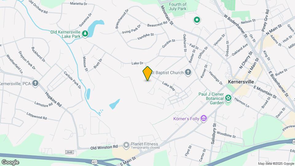 Davis Gardens Apartments Map and Location Details