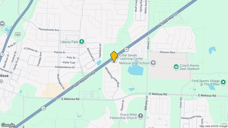 3103 Spanish Oak Trail Map and Location Details