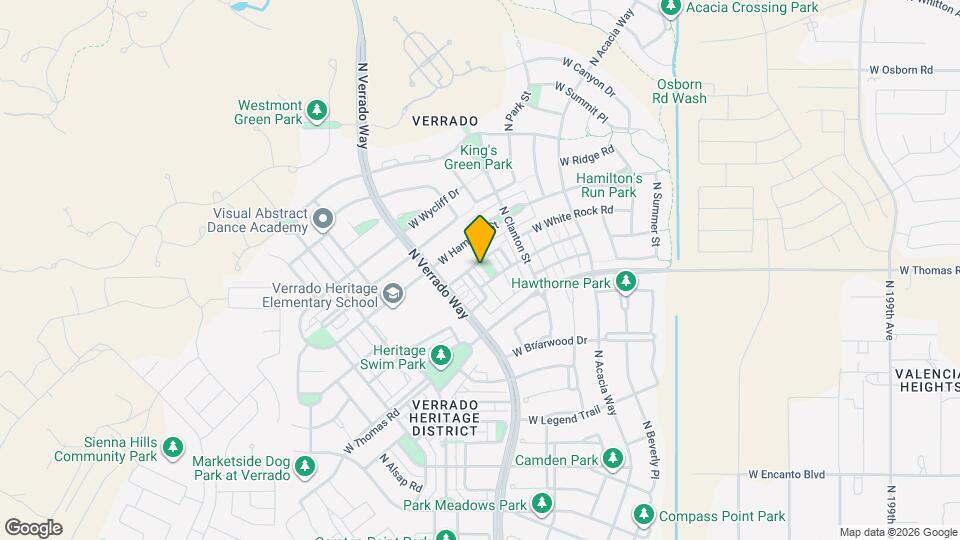 2893 N Claire Dr Map and Location Details