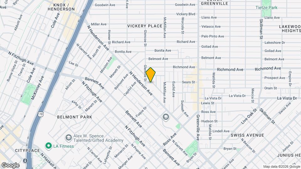 2217 Madera St Map and Location Details