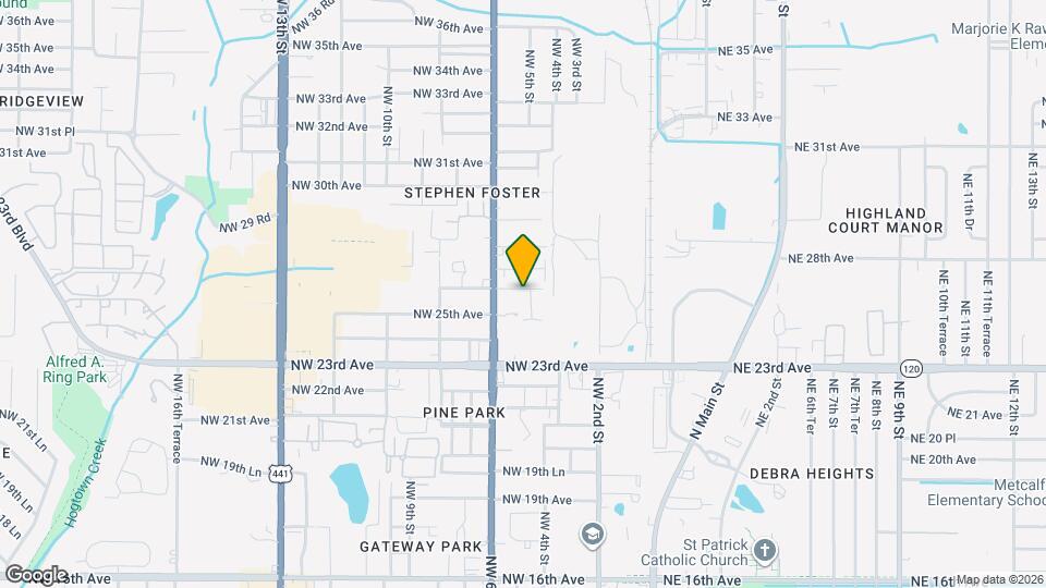 2522 NW 4th Terrace Map and Location Details