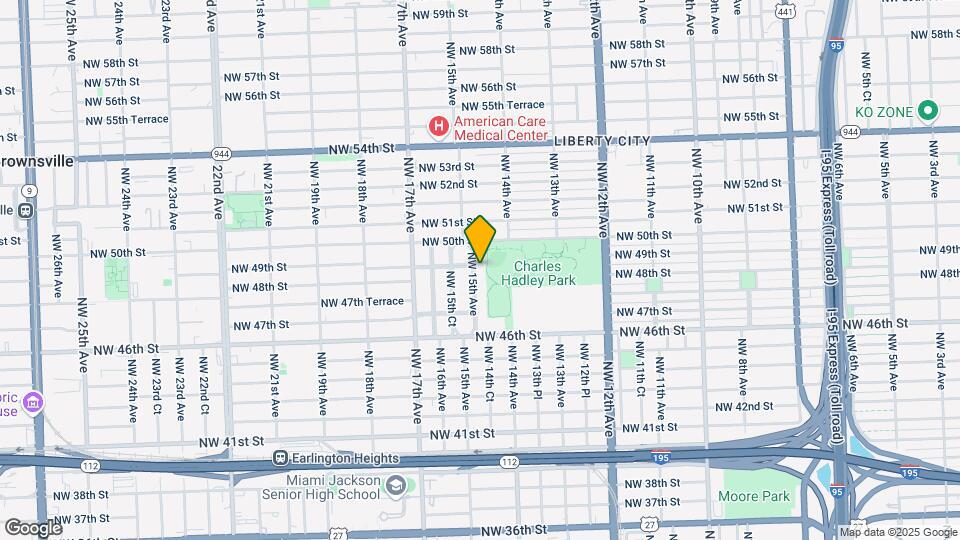 4853 NW 15th Ave-Unit -A Map and Location Details