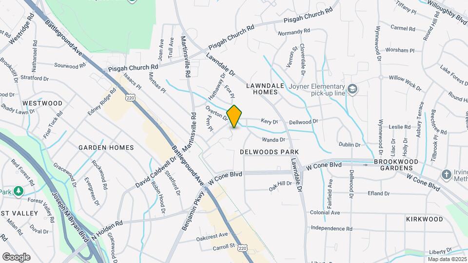 3004 Overton Dr Map and Location Details