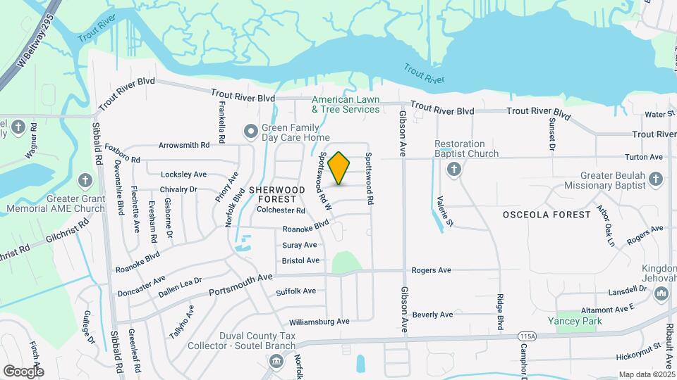 4424 Bedivere Rd Map and Location Details