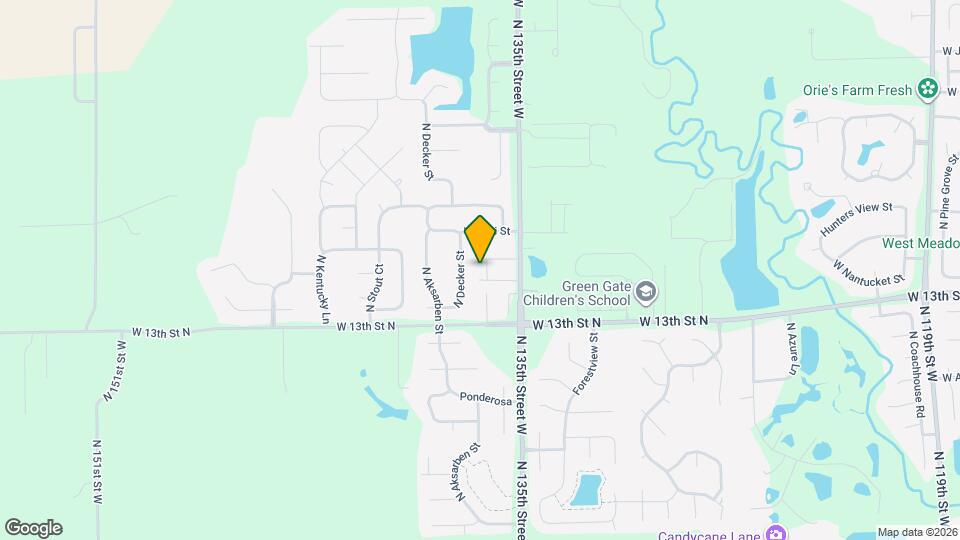 1509 N Nickelton St Map and Location Details