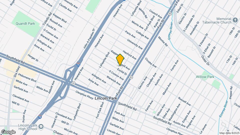 1524 Fort Park Blvd Map and Location Details