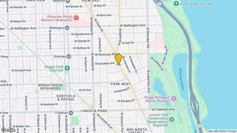 2650 N Clark St Mapa y Detalles de la Ubicación