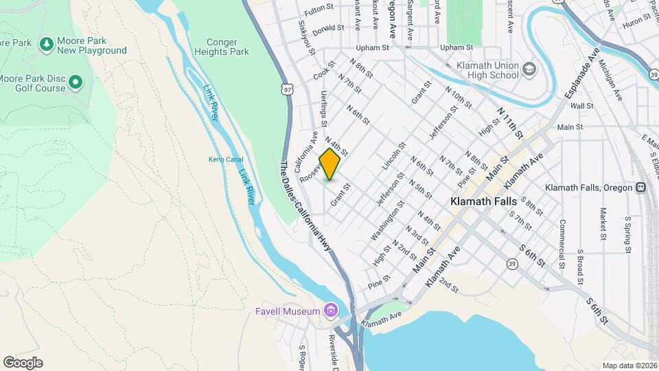 735 N 2nd St Map and Location Details