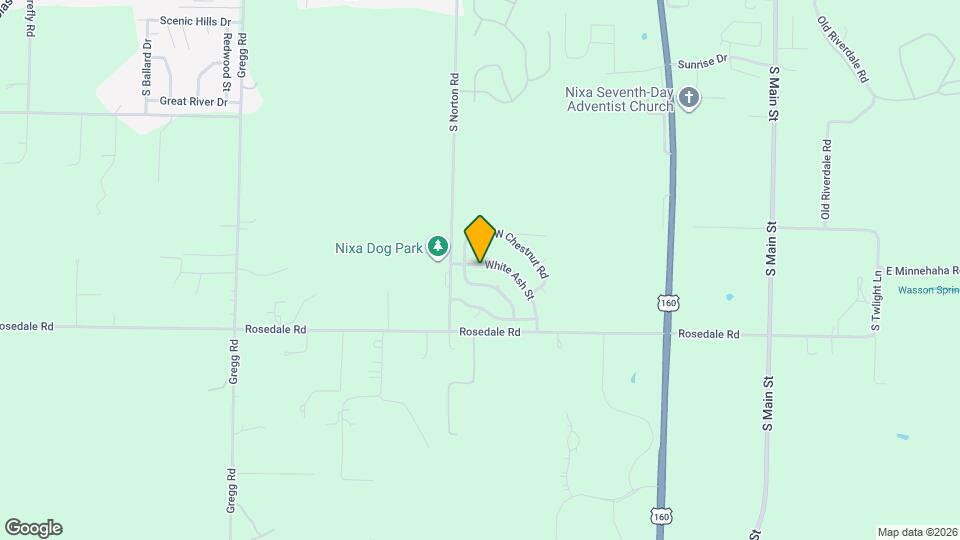 438 White Ash Rd Map and Location Details