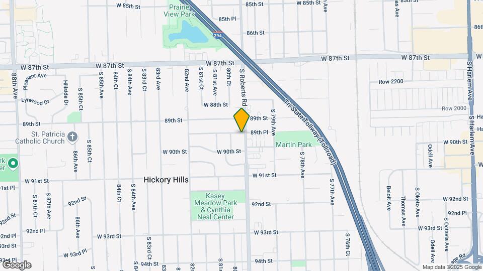 8940 S Roberts Rd Mapa y Detalles de la Ubicación