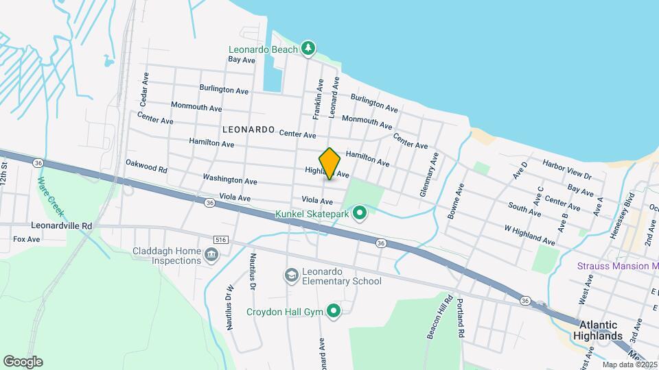 11 Washington Ave Map and Location Details