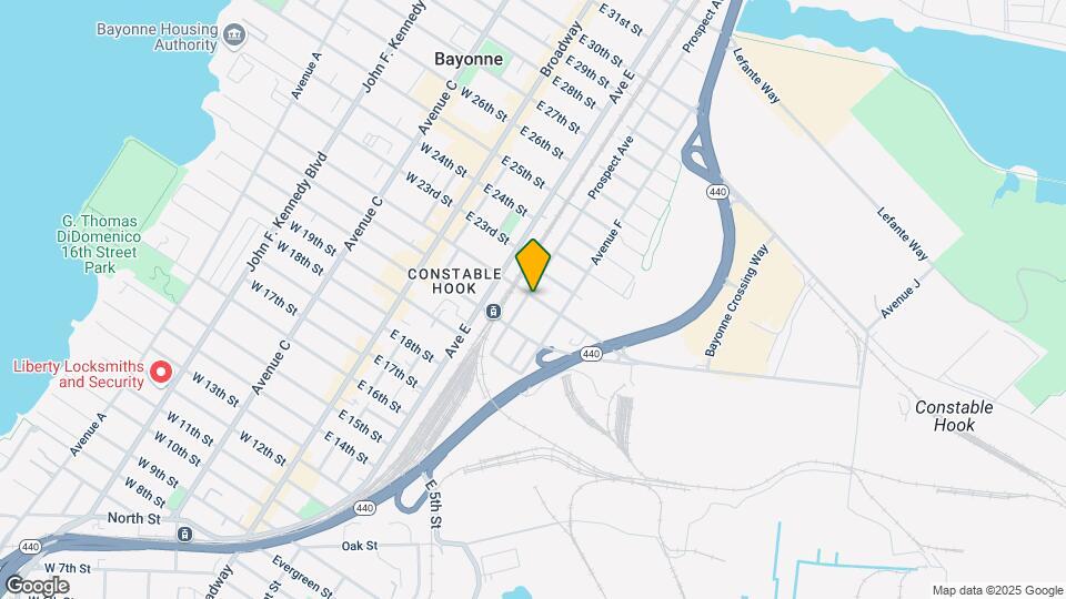54 Prospect Ave Mapa y Detalles de la Ubicación