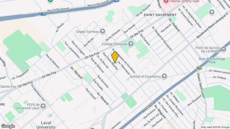 869 Pierre-Maufay Rue Map and Location Details