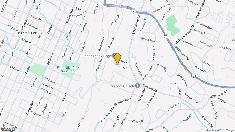 3406 Gail Dr Map and Location Details