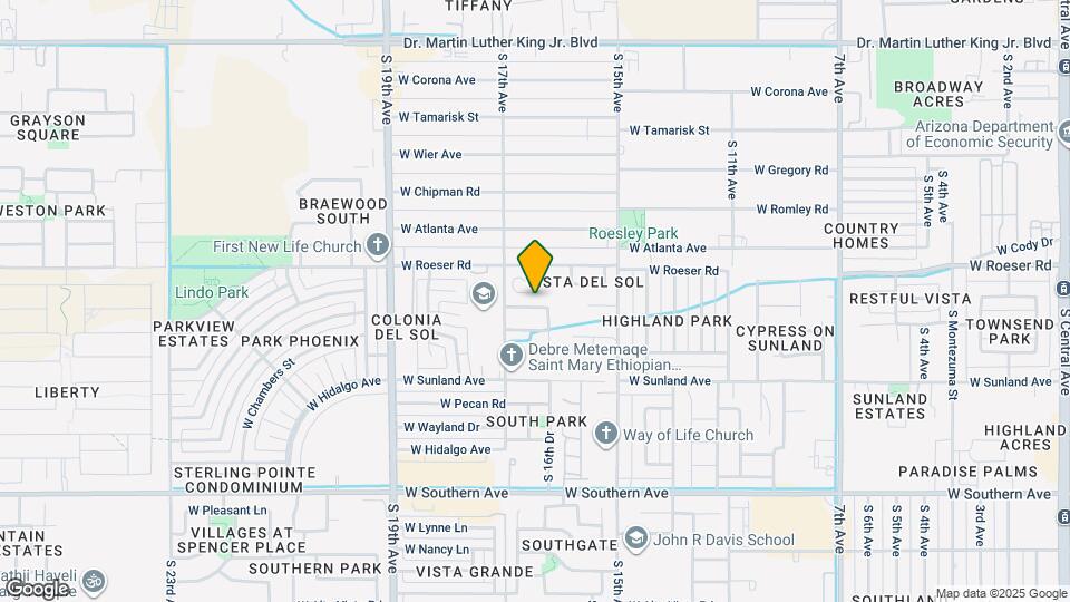 1620 W Chanute Pass Map and Location Details