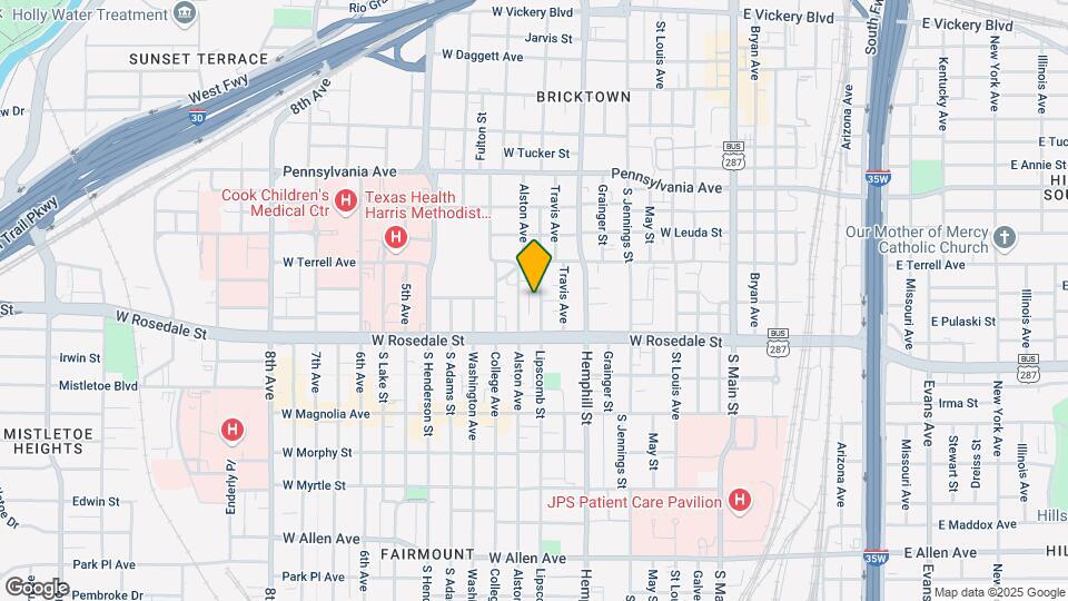 1000 Lipscomb St, Unit 304 Mapa y Detalles de la Ubicación