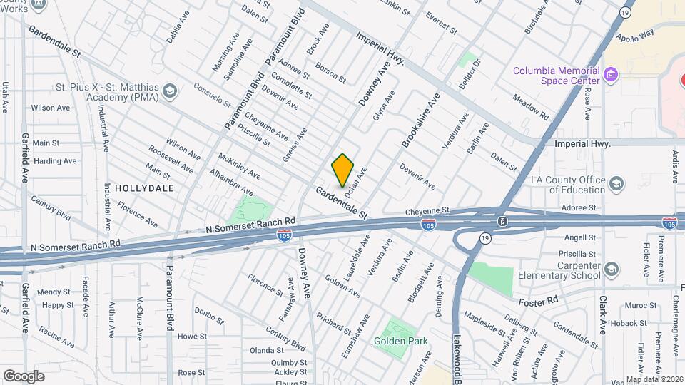 8357 Gardendale St, Unit 108 Map and Location Details