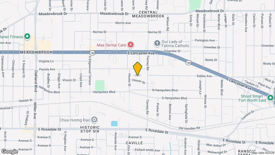 5021-5023 Vinson St Map and Location Details