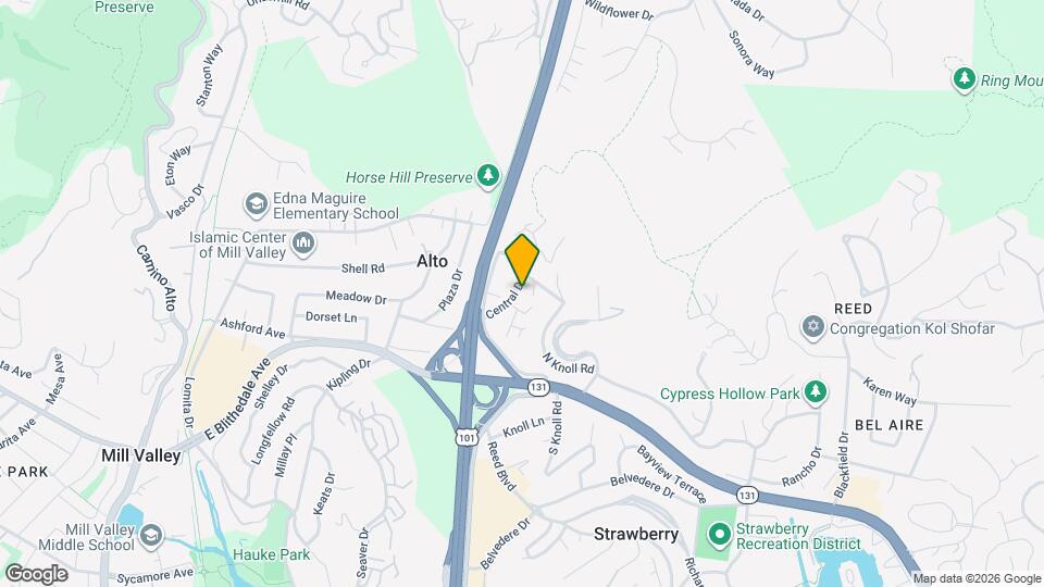 22 Central Dr Map and Location Details