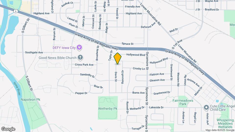 2016 1/2 Davis St. Map and Location Details