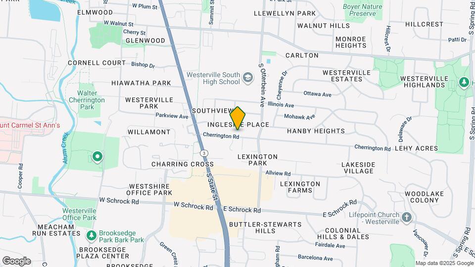 94 Cherrington Rd Map and Location Details