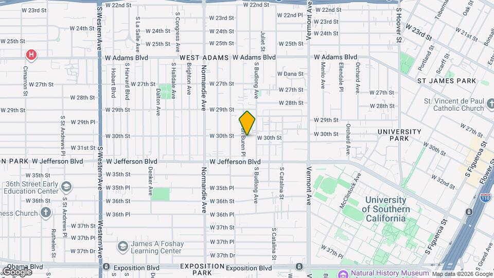 3006 Van Buren Pl, Unit 3006 Mapa y Detalles de la Ubicación