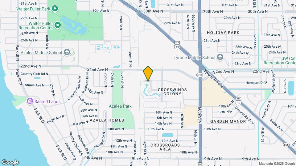 6931 Stonesthrow Cir N Map and Location Details