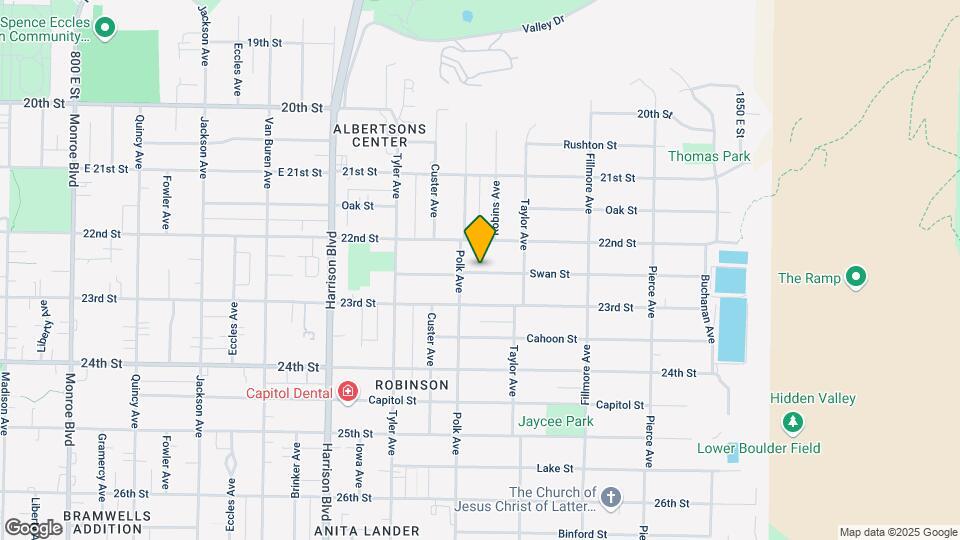 1436 Swan St Map and Location Details