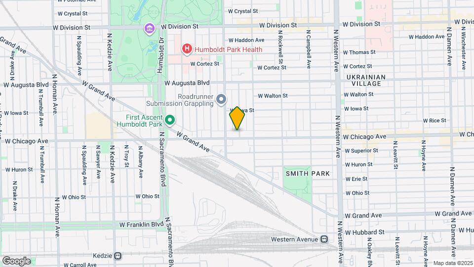 2736 W Chicago Ave, Unit 2R Mapa y Detalles de la Ubicación