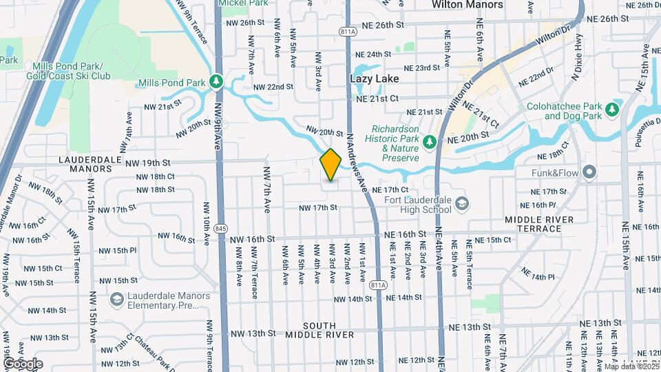 1775 N Andrews Sq, Unit 102W Map and Location Details