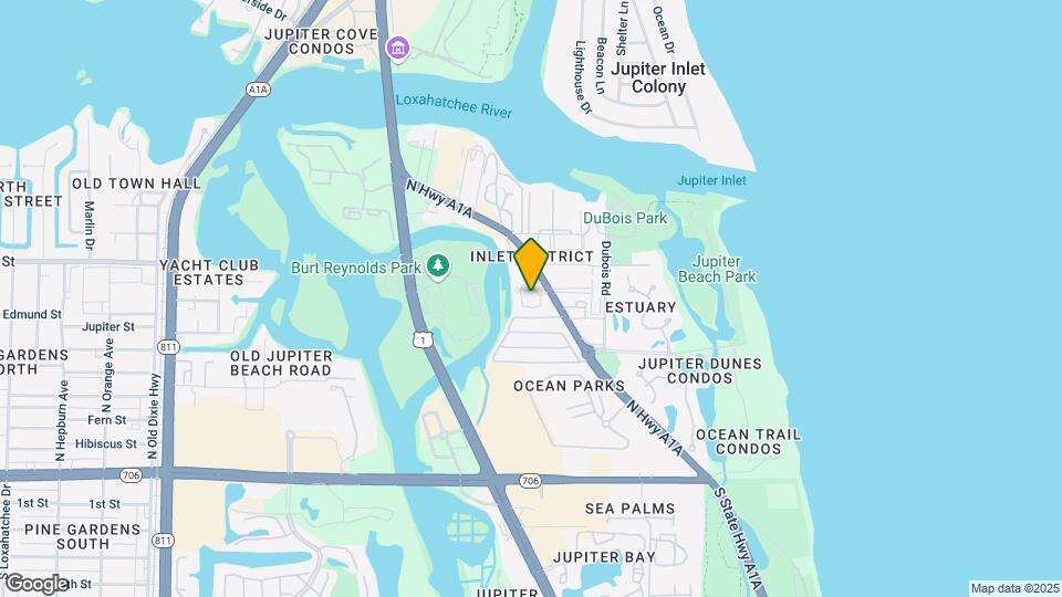 717 Inlet Waters Cir Map and Location Details
