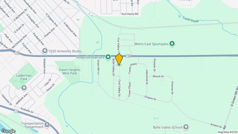 929 Cool Valley Dr Map and Location Details