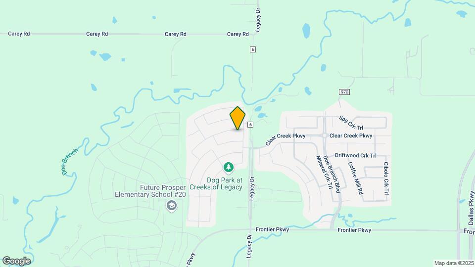 3416 Alamosa River Dr Map and Location Details