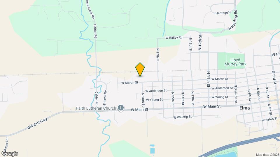 405 N 18th St Map and Location Details