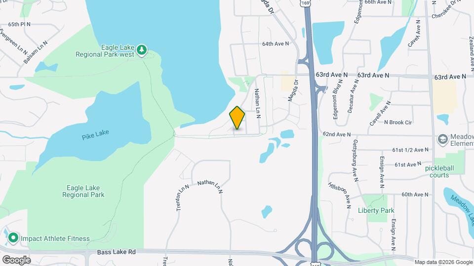 6208 Pilgrim Ln N Map and Location Details