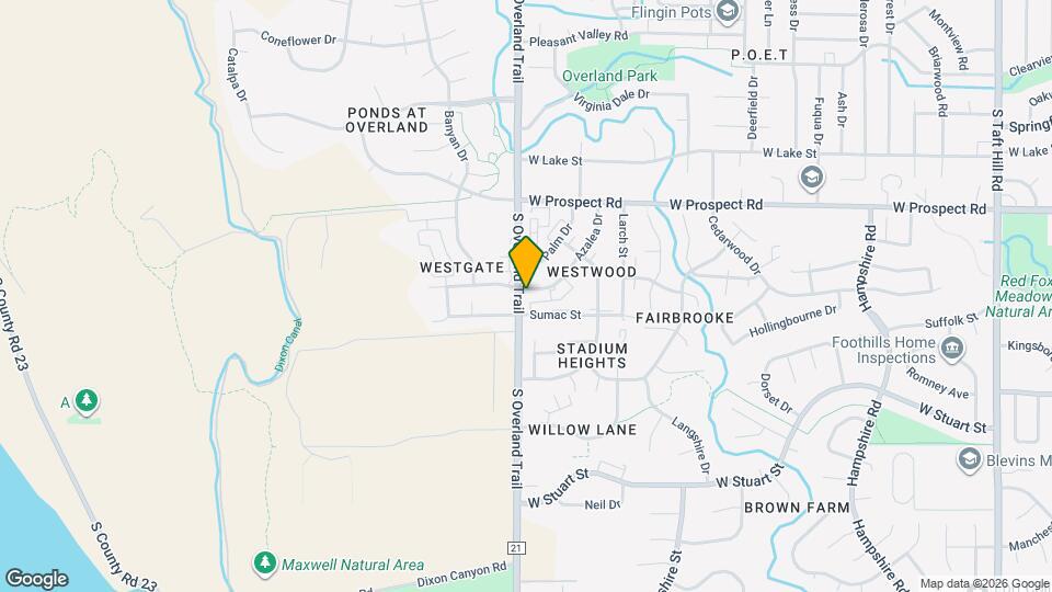 1752 Azalea Dr Map and Location Details